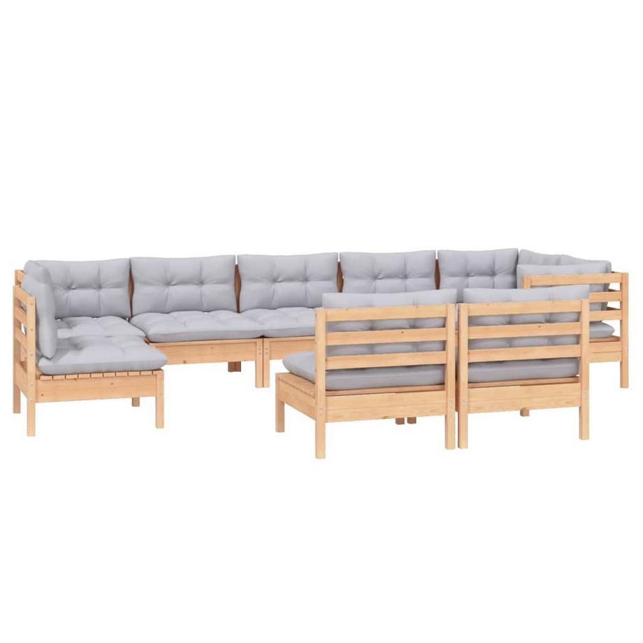 VidaXL Garten-lounge-set kiefernholz  