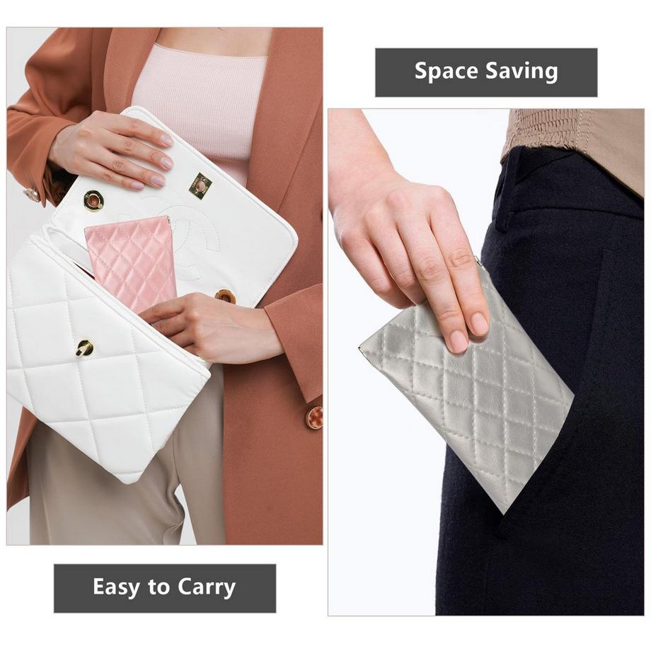 Only-bags.store  Etui à lunettes en cuir souple, étui à lunettes de soleil portatif à pince 