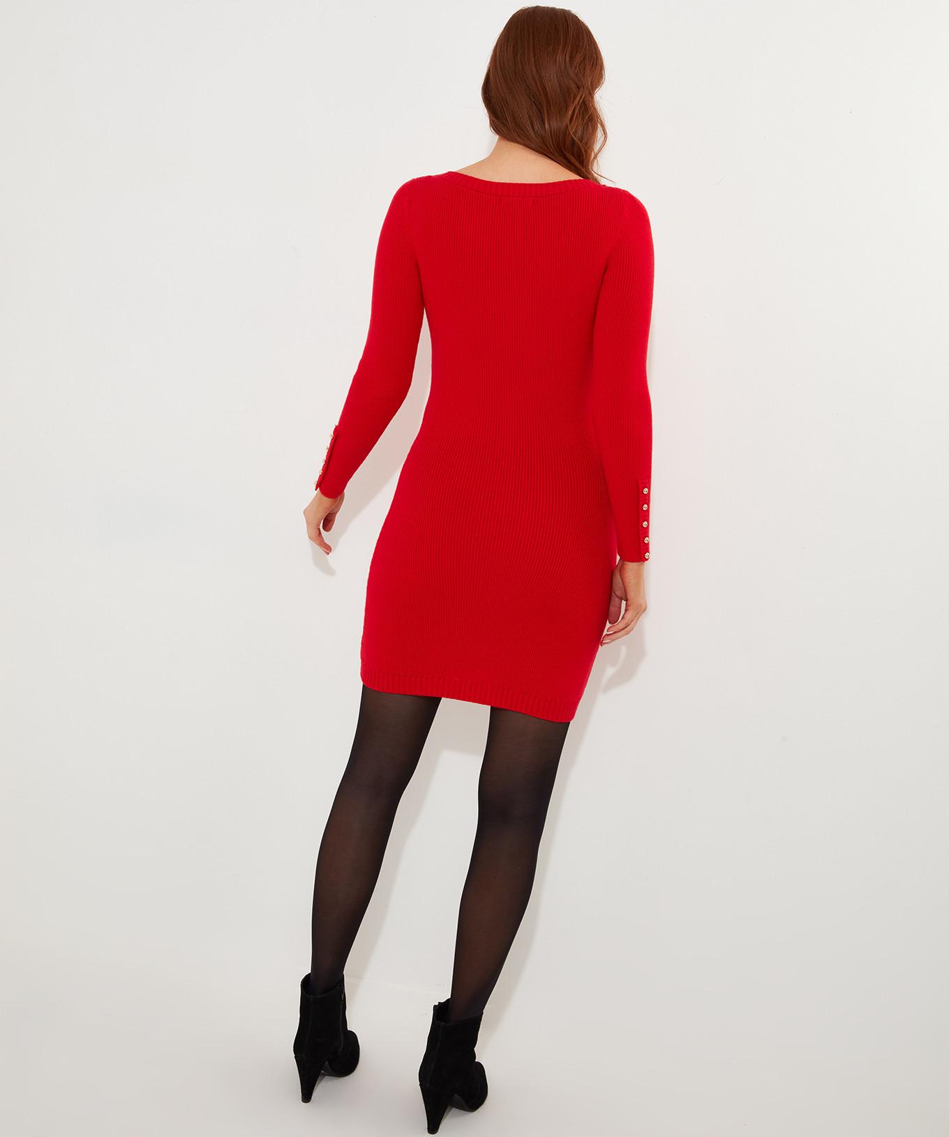 Joe Browns  Schlankes Pullover-Kleid mit Riemchen-Detail 