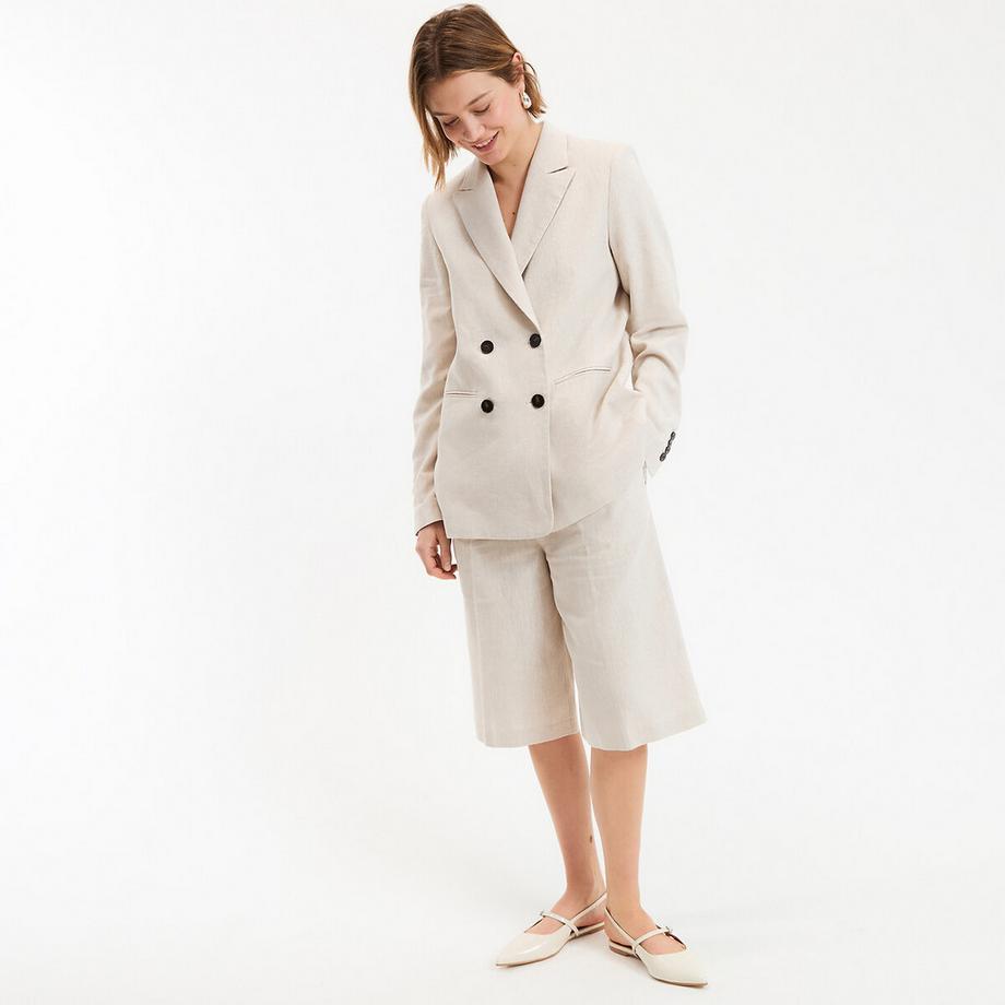 La Redoute Collections Blazer Lungo Doppiopetto  