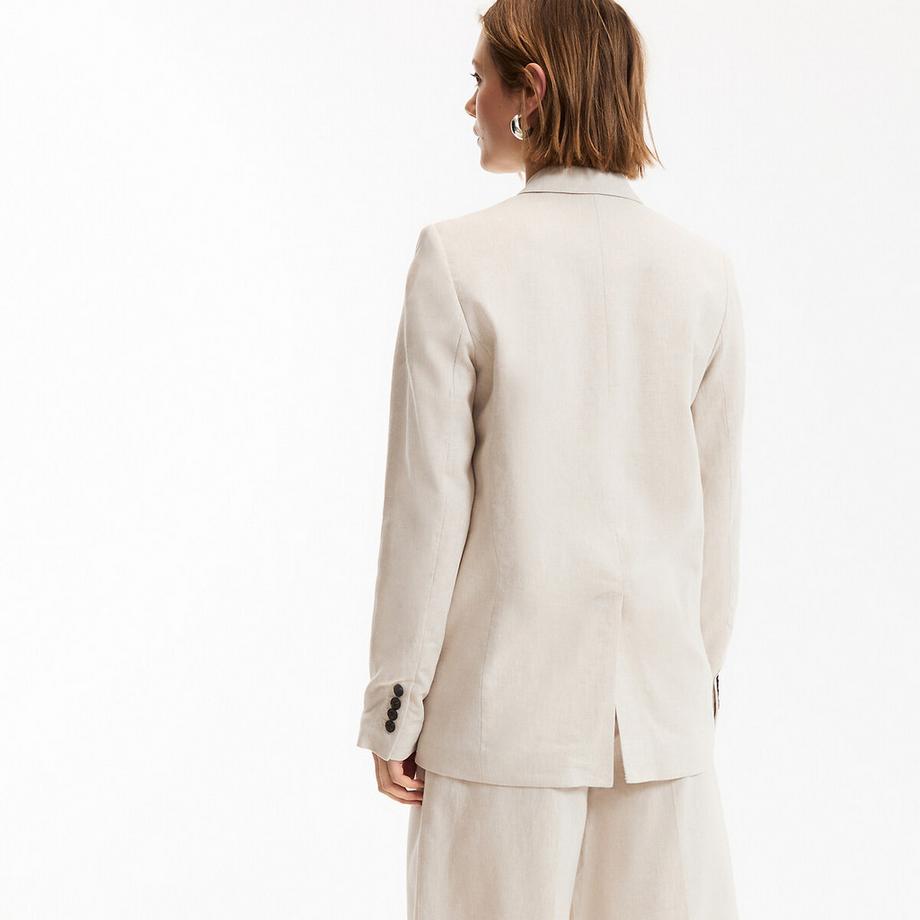 La Redoute Collections Blazer Lungo Doppiopetto  