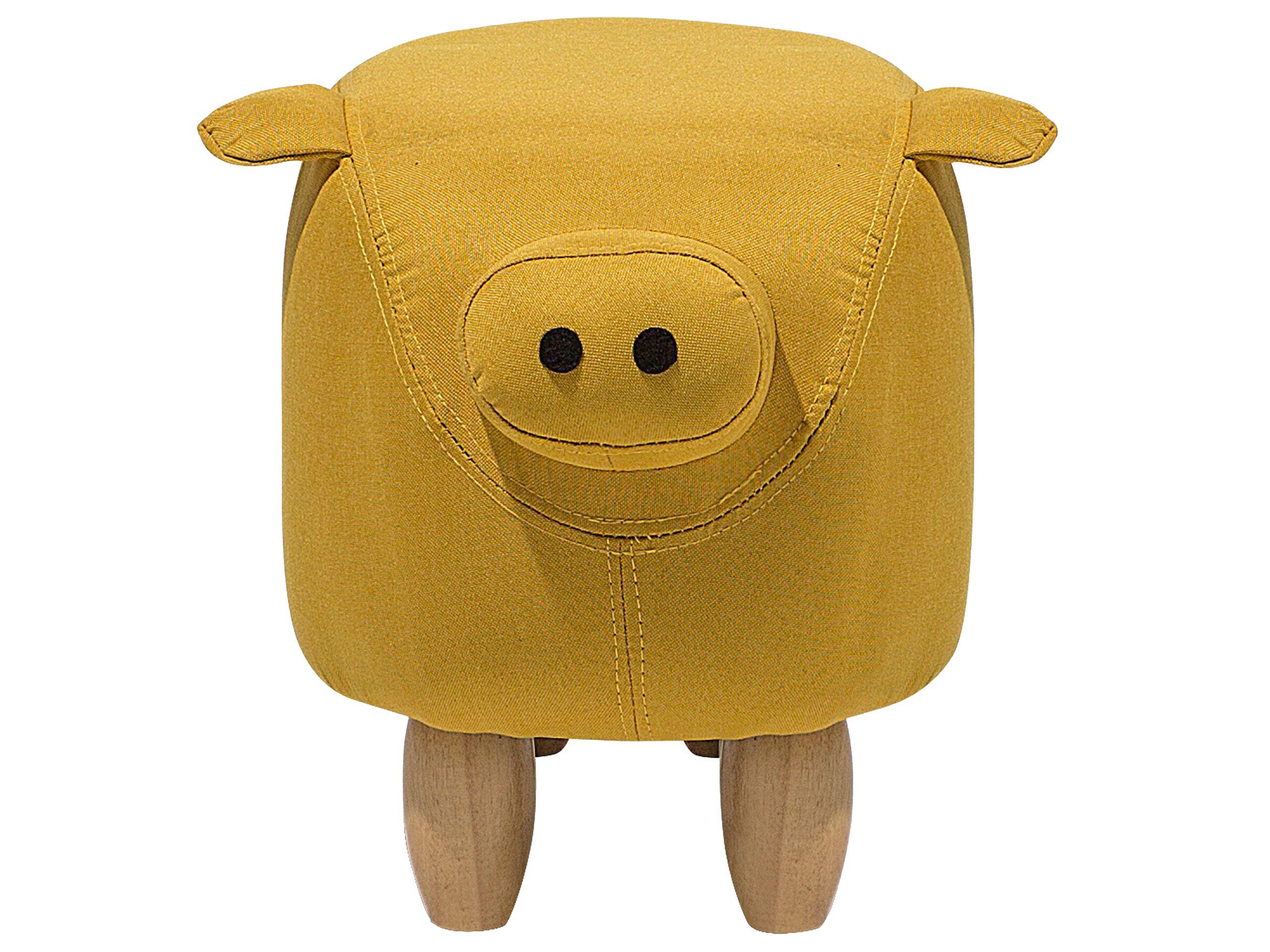 Beliani Hocker aus Polyester Modern PIGGY  