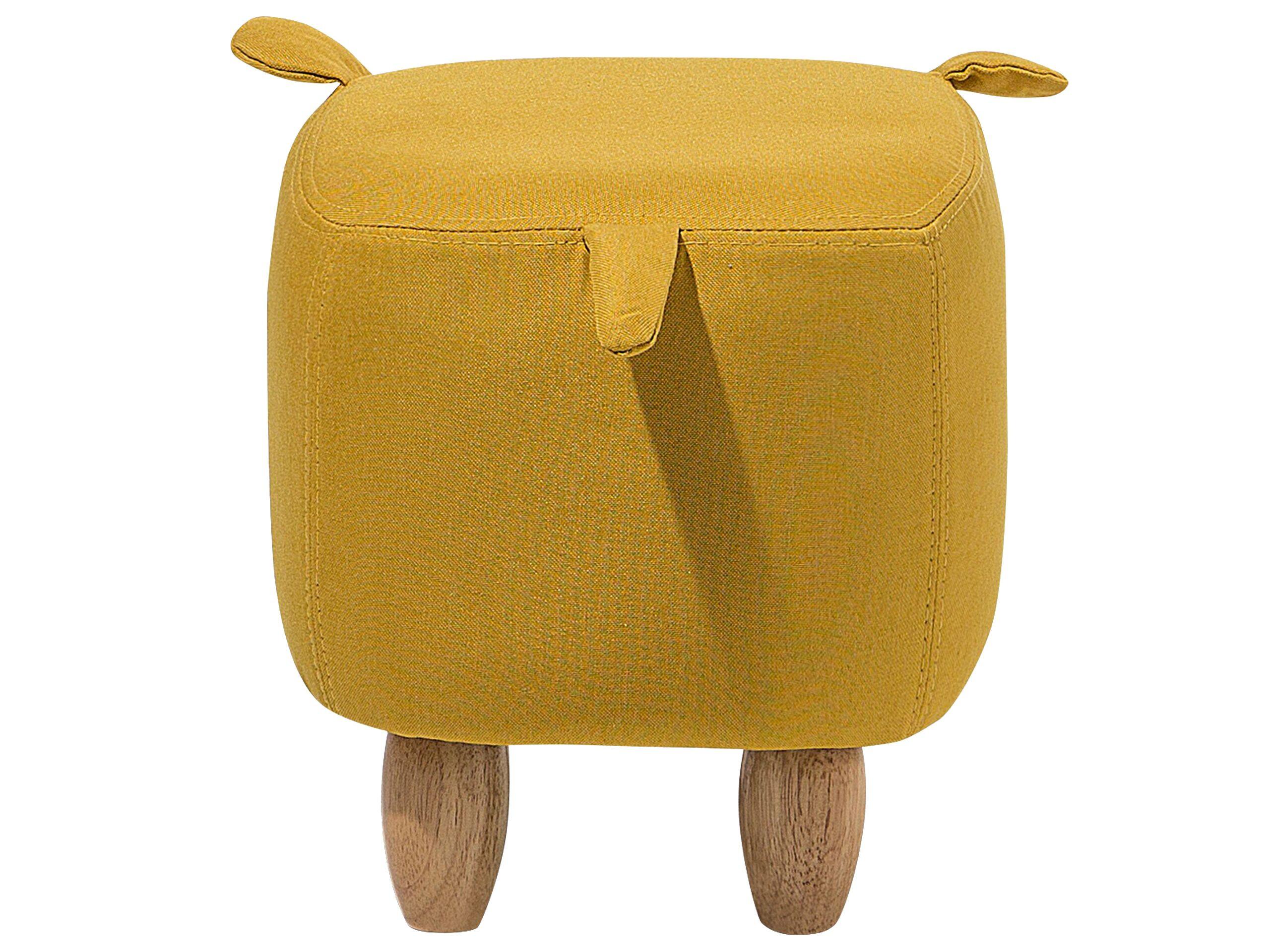 Beliani Hocker aus Polyester Modern PIGGY  