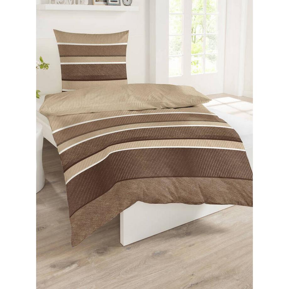 Schiesser Set de Linge de Lit Rayé Renforcé  