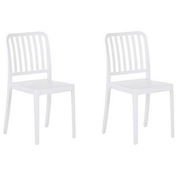 Set mit 2 Stühlen aus Kunststoff Modern SERSALE