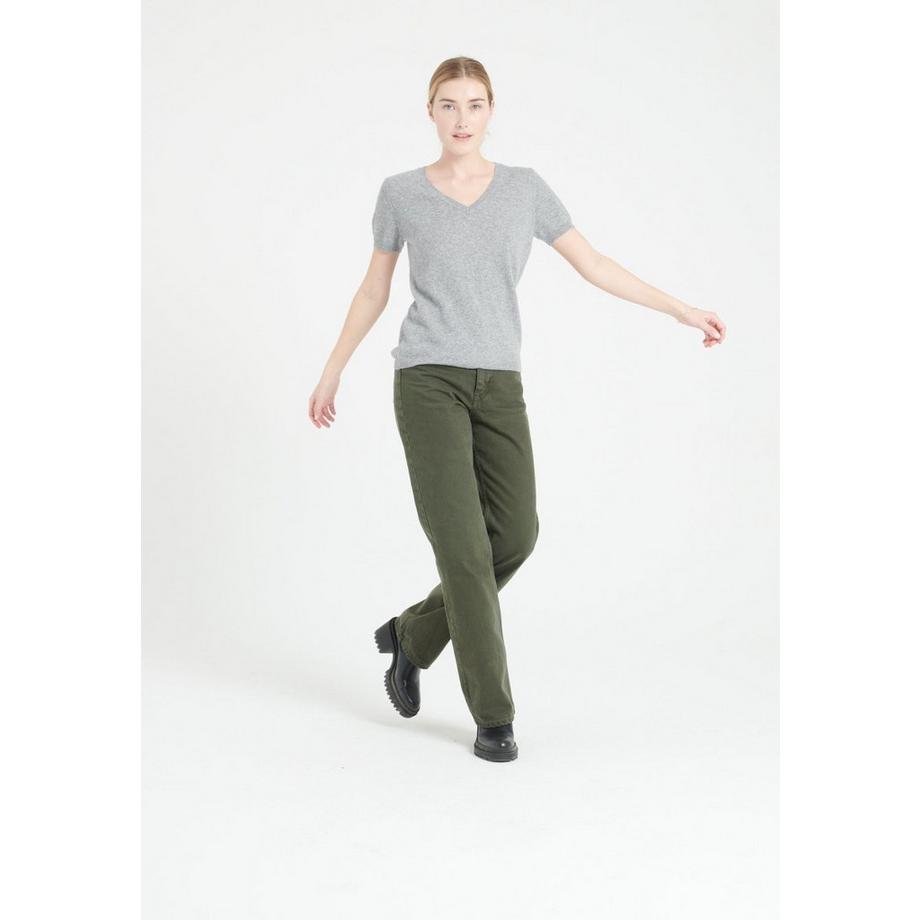 Studio Cashmere8 LILLY 14 Pull Col V Manches Courtes  