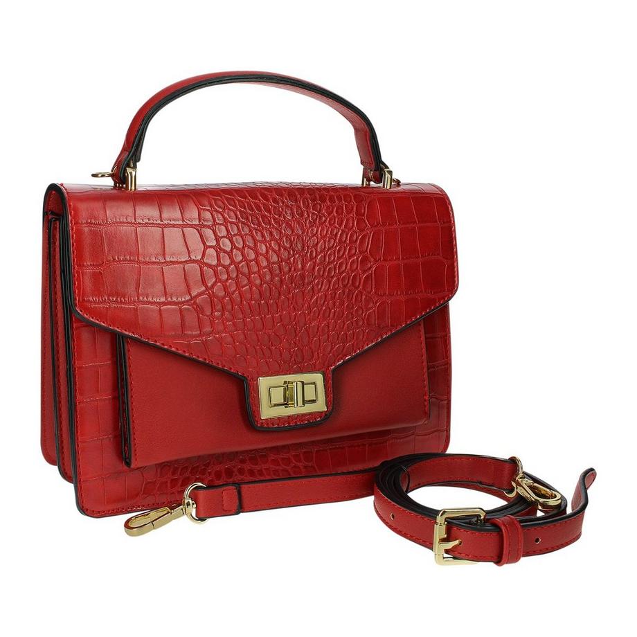 Gallantry Krokodil Prägung Umhängetasche  