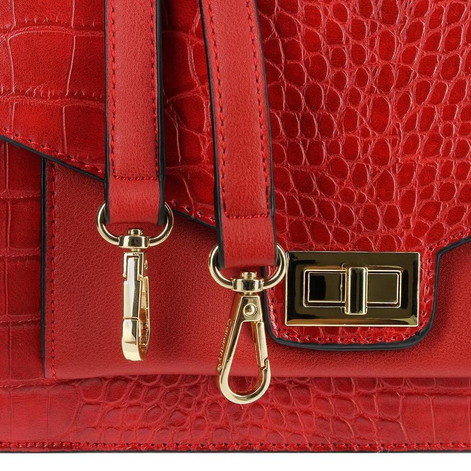 Gallantry Krokodil Prägung Umhängetasche  