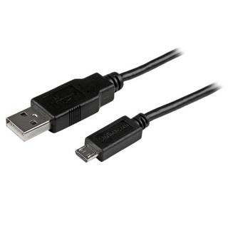 STARTECH.COM  Câble de charge / synchronisation Micro USB longue de 3 m - USB 2.0 A vers Micro B - M/M - Noir - 0,25 mm² 