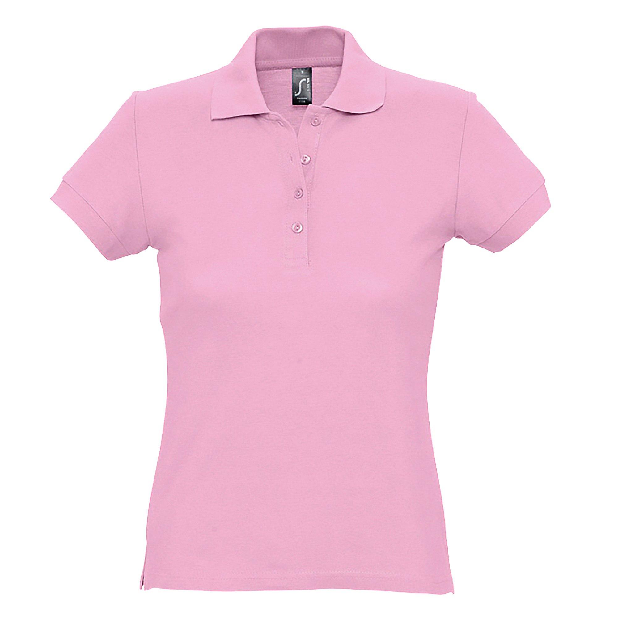 Image of Passion Poloshirt, Kurzarm Damen Pink XL