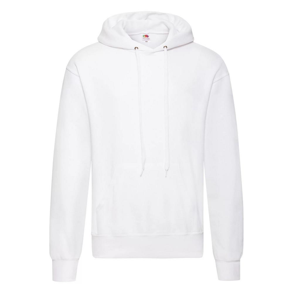Image of Kapuzenpullover Hoodie Kapuzensweater Herren Weiss M