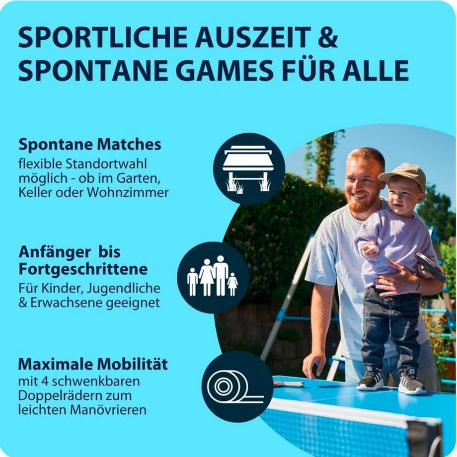 HUDORA  Tischtennistisch Game 