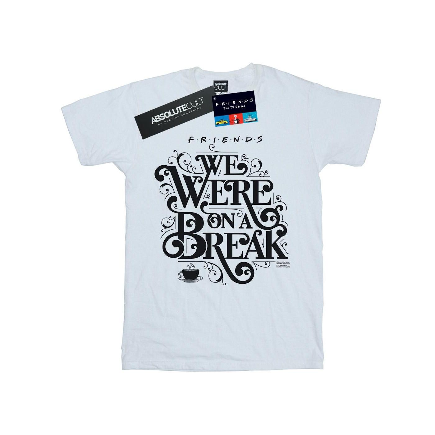 Image of On A Break Ornamental Tshirt Damen Weiss 4XL