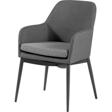 Jardin Fauteuil Domino gris pierre