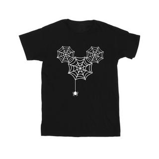 Disney  Mickey Mouse Spider Web Head TShirt 