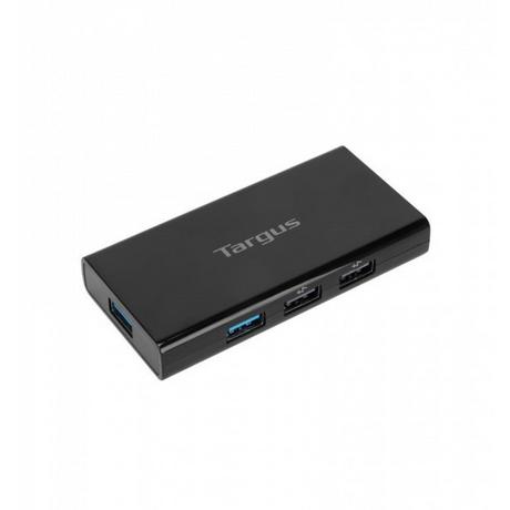 Targus  ACH225EU hub di interfaccia USB 3.2 Gen 1 (3.1 Gen 1) Type-A Nero 