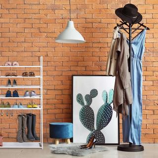 Northix Ripiano per scarpe con vano portaoggetti  