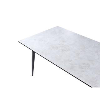 Beliani Table de salle à manger de jardin en Panneau stratifié haute pression HPL Moderne TOLENTINO  