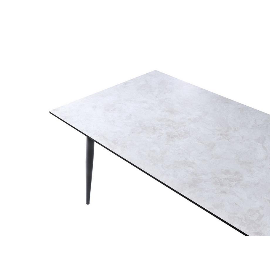 Beliani Table de salle à manger de jardin en Panneau stratifié haute pression HPL Moderne TOLENTINO  