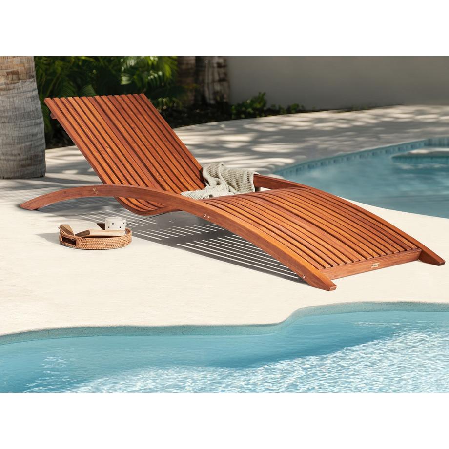 Beliani Transat en Bois de larix Moderne TANARO  