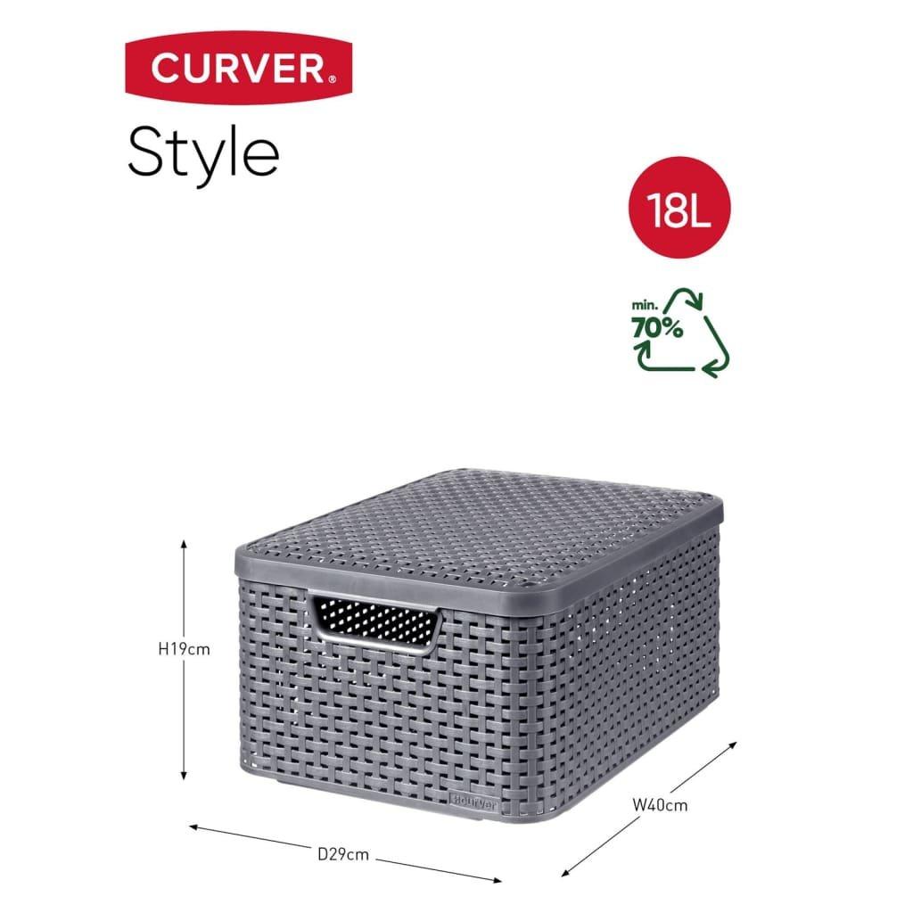 Curver Boîte de rangement ménagère plastique  