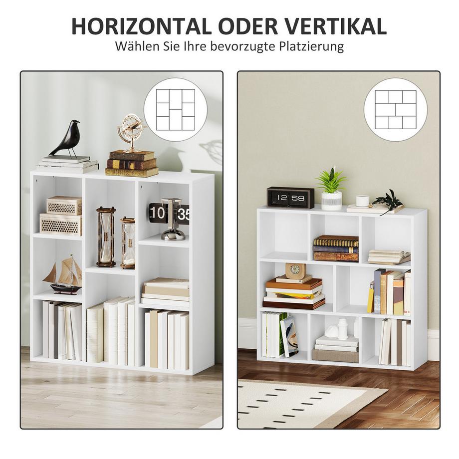HOMCOM Bücherregal  