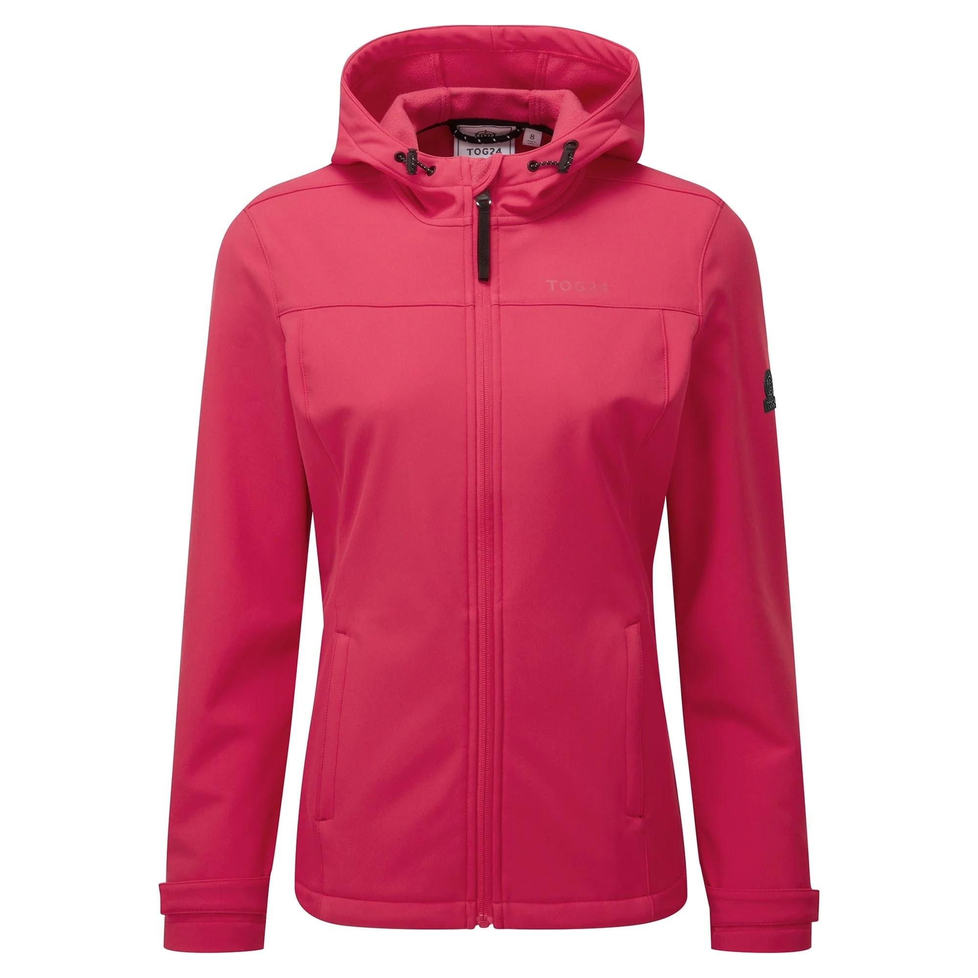 Image of Keld Softshelljacke Mit Kapuze Unisex Magenta 36