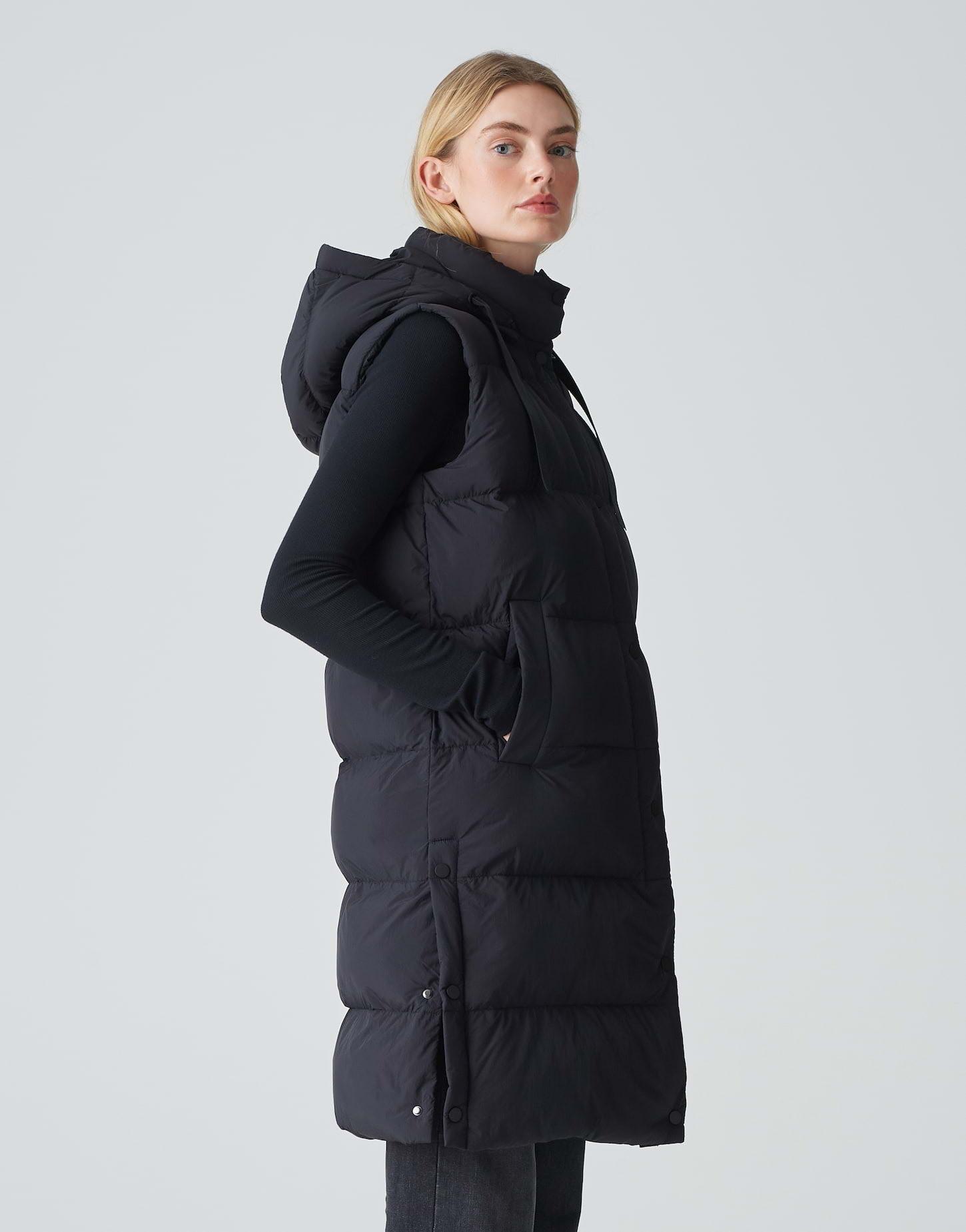 OPUS  Gilet long Wigilo coupe droite 