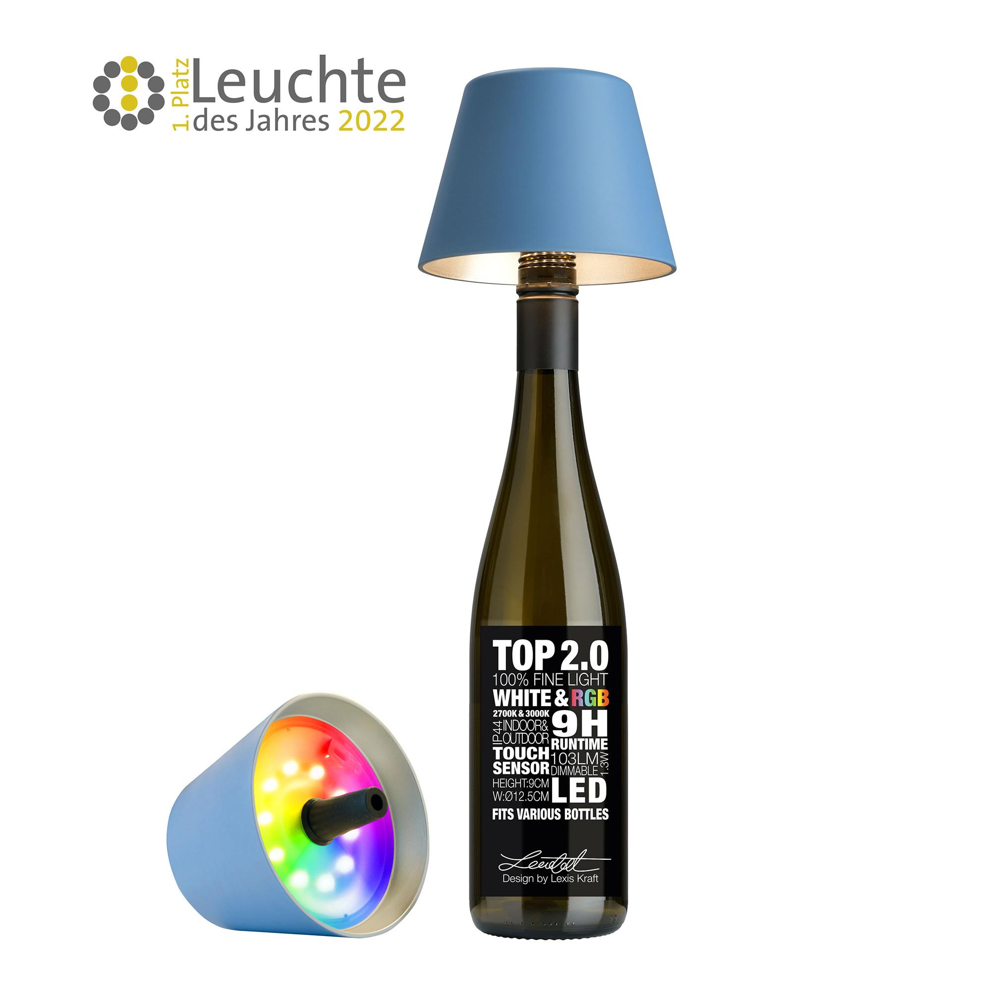 Sompex  Top Lampe 2.0 blau 