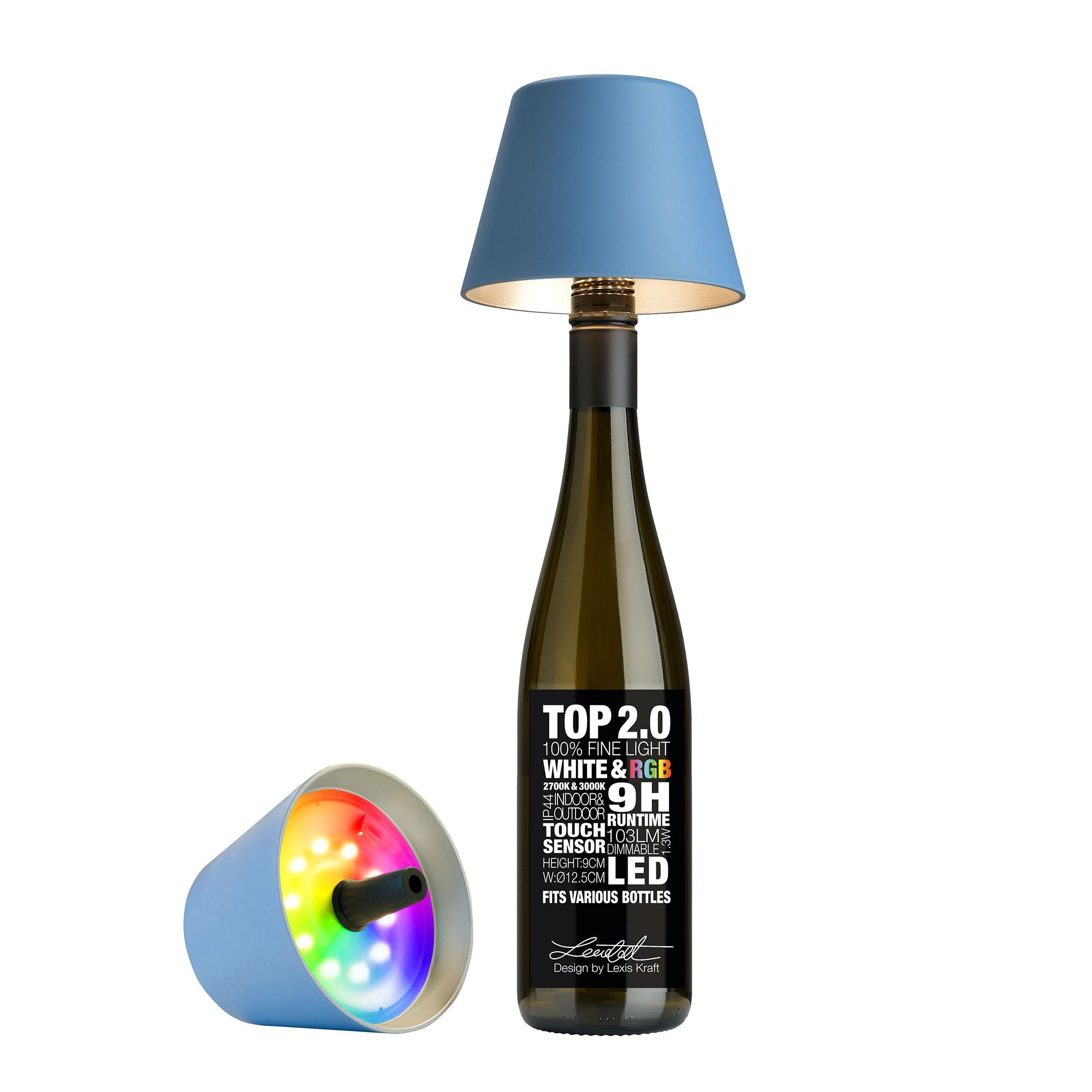 Sompex  Top Lampe 2.0 blau 