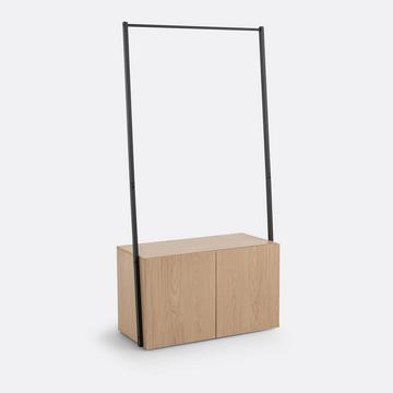 Garderobe Amez mit 2-türigem Schrank