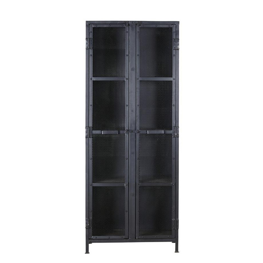 Armoire grillagée en métal Cléo