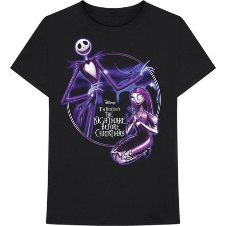 Nightmare Before Christmas Jack e Sally T-Shirt  