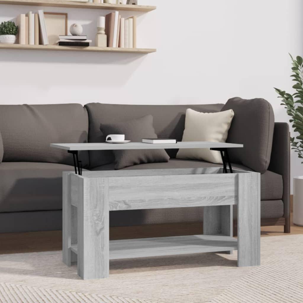 VidaXL Table basse bois d'ingénierie  