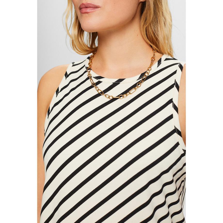 ESPRIT F_shape Gestreiftes ärmelloses Top  