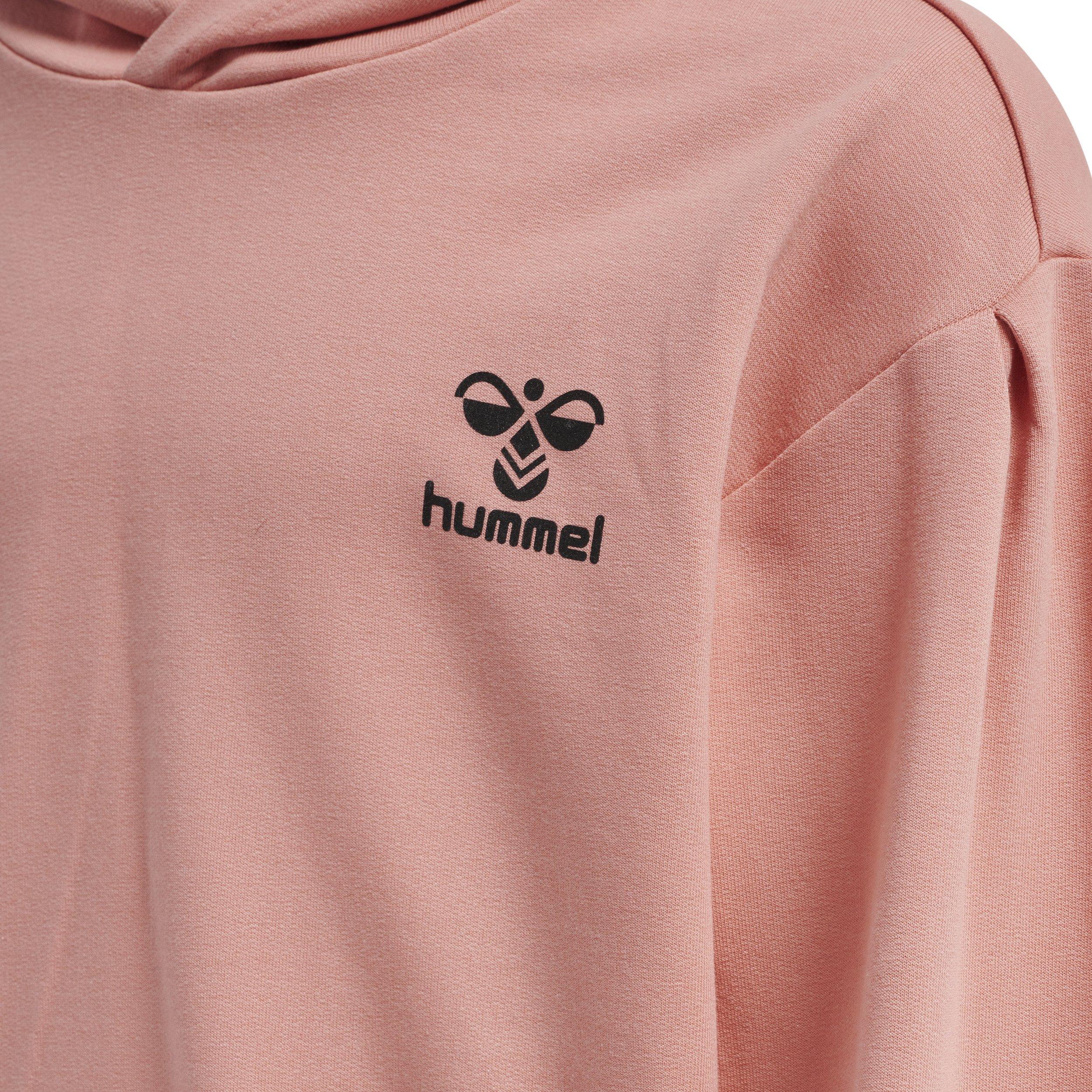 Hummel  felpa da ragazza con cappuccio due 