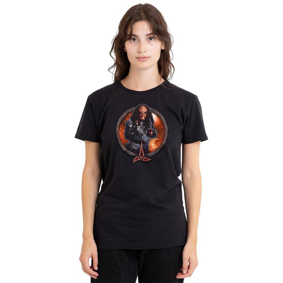 Star Trek Star Trek Klingon Grafikdruck T-Shirt  