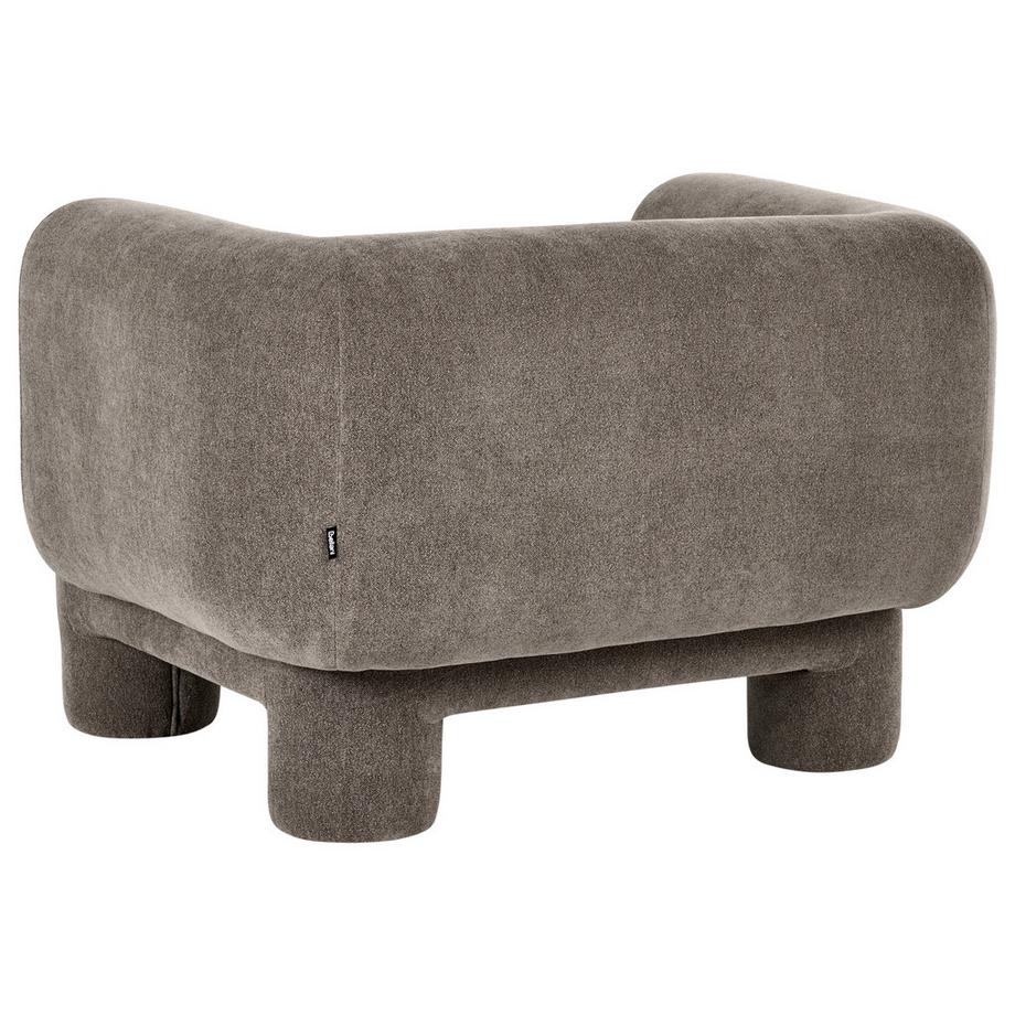Beliani Fauteuil en Tissu Rétro HOGBO  