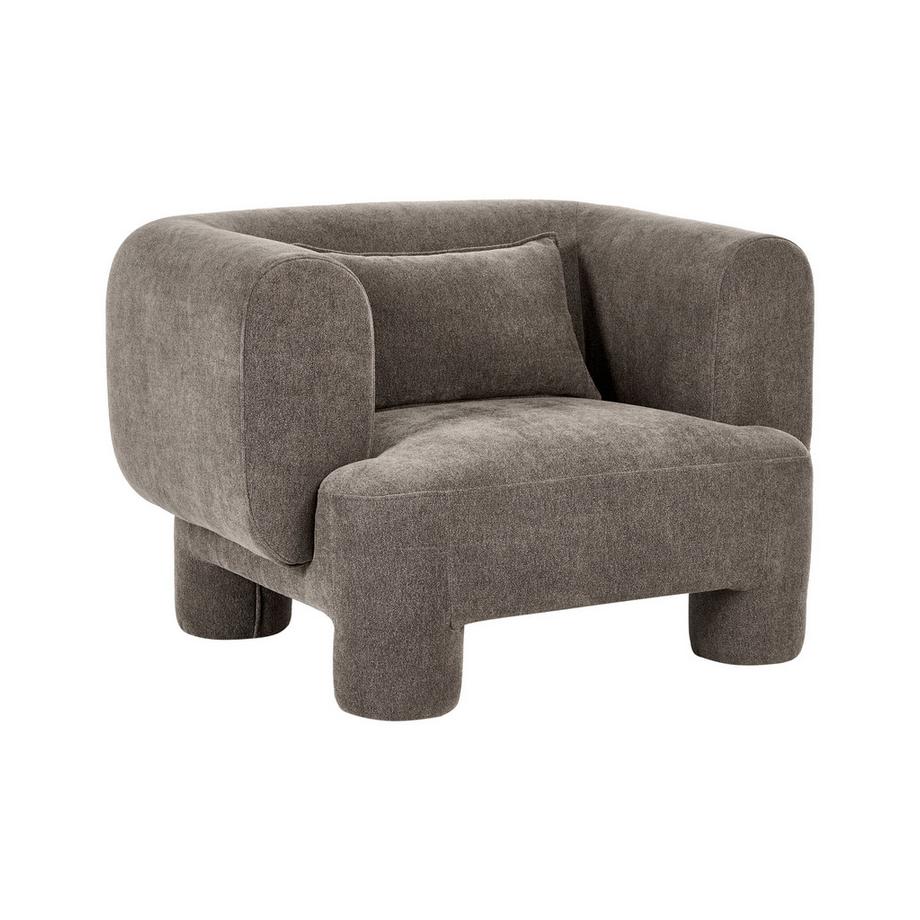 Fauteuil en Tissu Rétro HOGBO