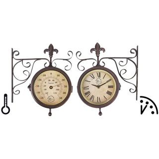 Esschert Design Horloge murale métal  