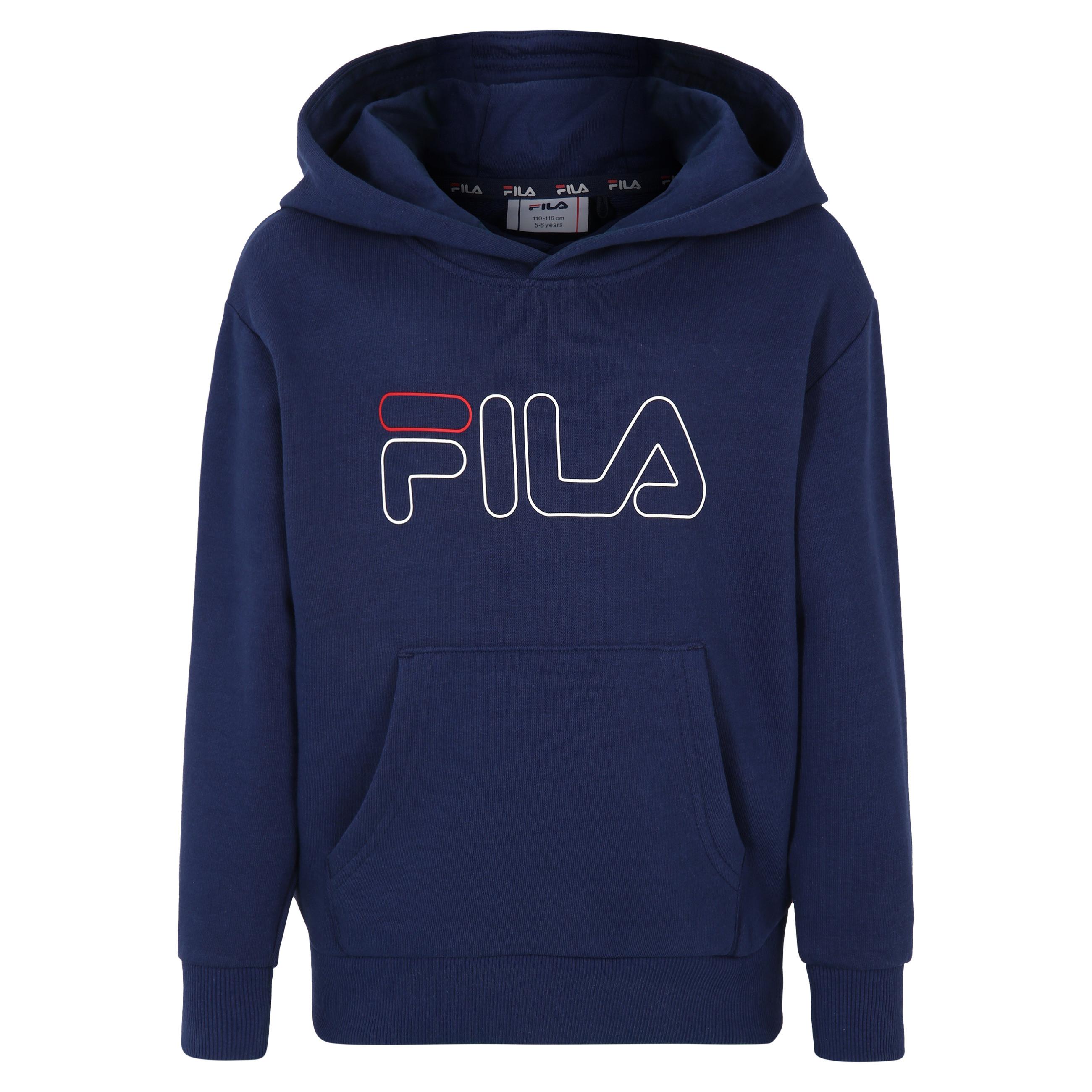 FILA  felpa con cappuccio per bambini sassnitz 