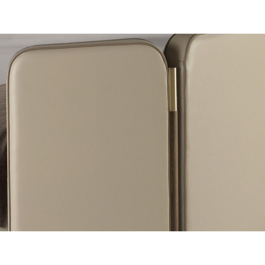 ANGEL CERDA Lit en simili cuir  