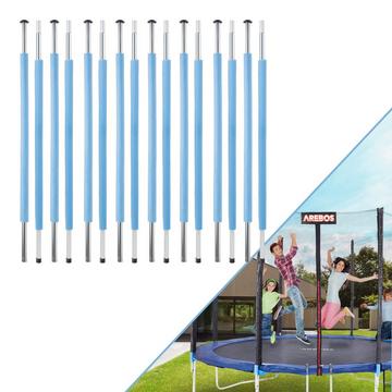 Kit de barres pour trampoline Pièces de rechange pour trampoline avec capuchons de protection