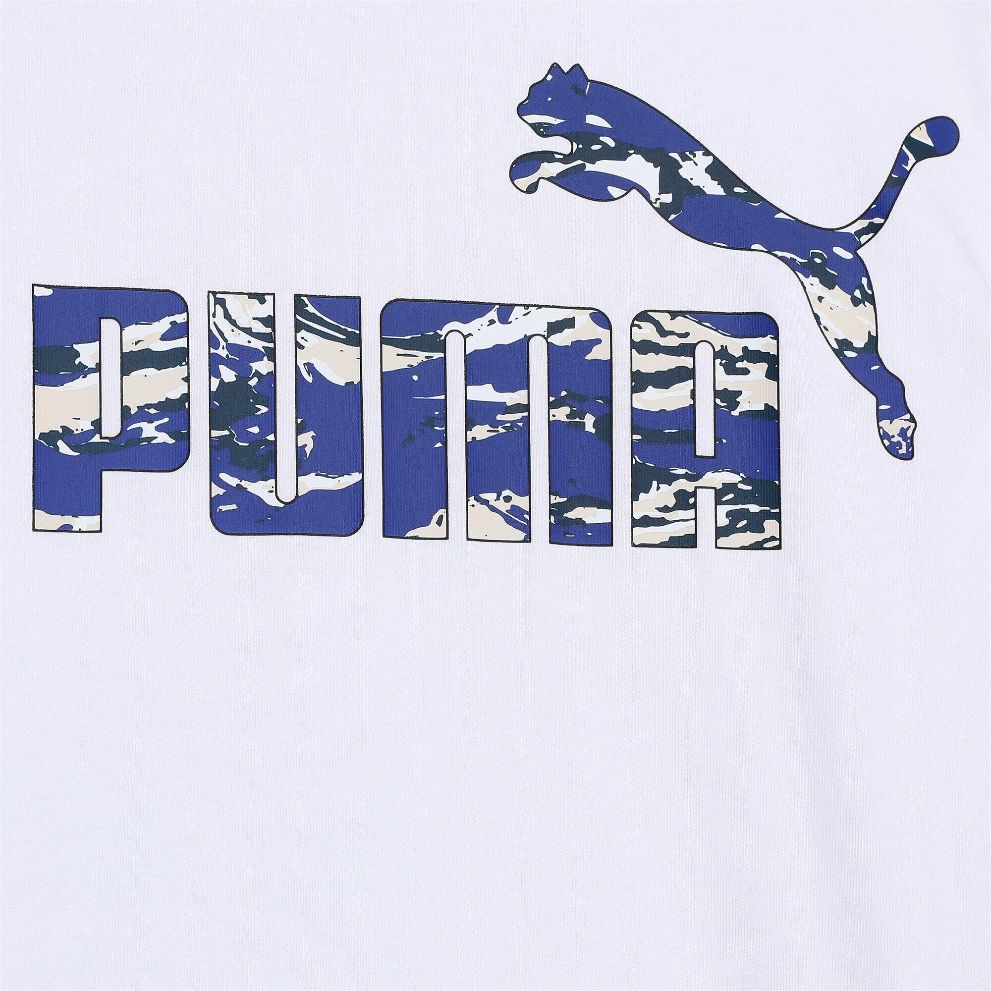 PUMA  t-shirt enfant essentials+ camo graphic 