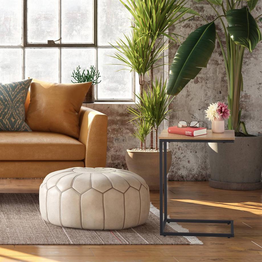 B2X Table d'appoint en forme de C  