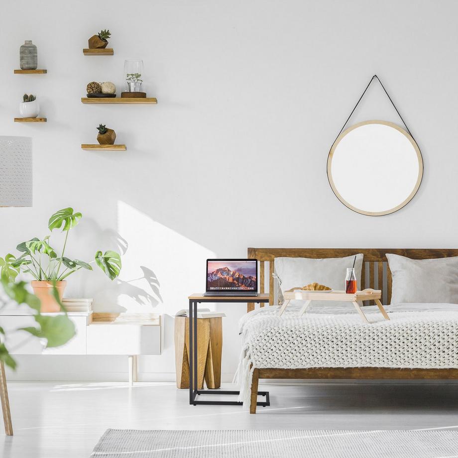 B2X Table d'appoint en forme de C  