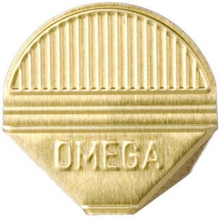 OMEGA OMEGA Eckklammern 1000/82 gold 1000 Stk.  