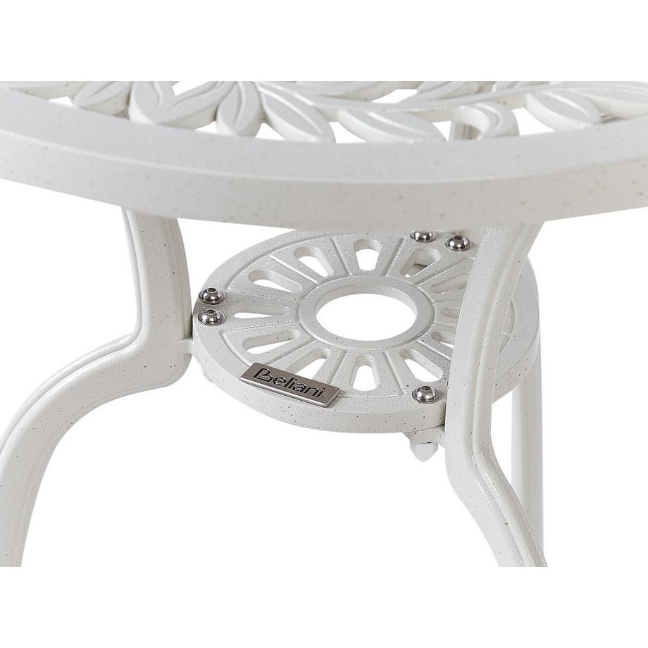 Beliani Outdoor Bistrotisch aus Aluminium Retro DASCIO  