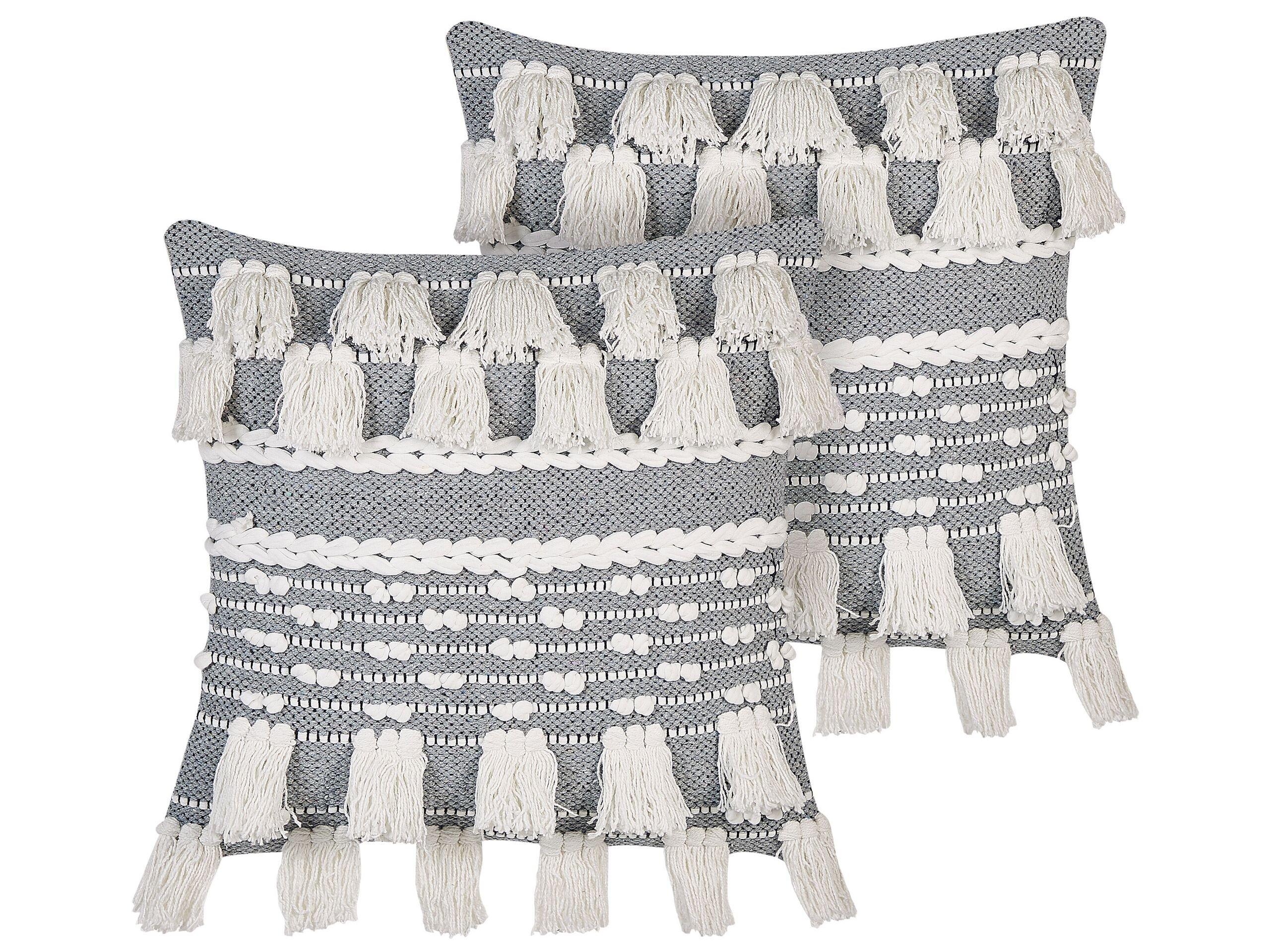 Image of Kissen 2er Set aus Baumwolle Boho BRAHEA Kissen 2er Set aus Baumwolle Boho BRAHEA