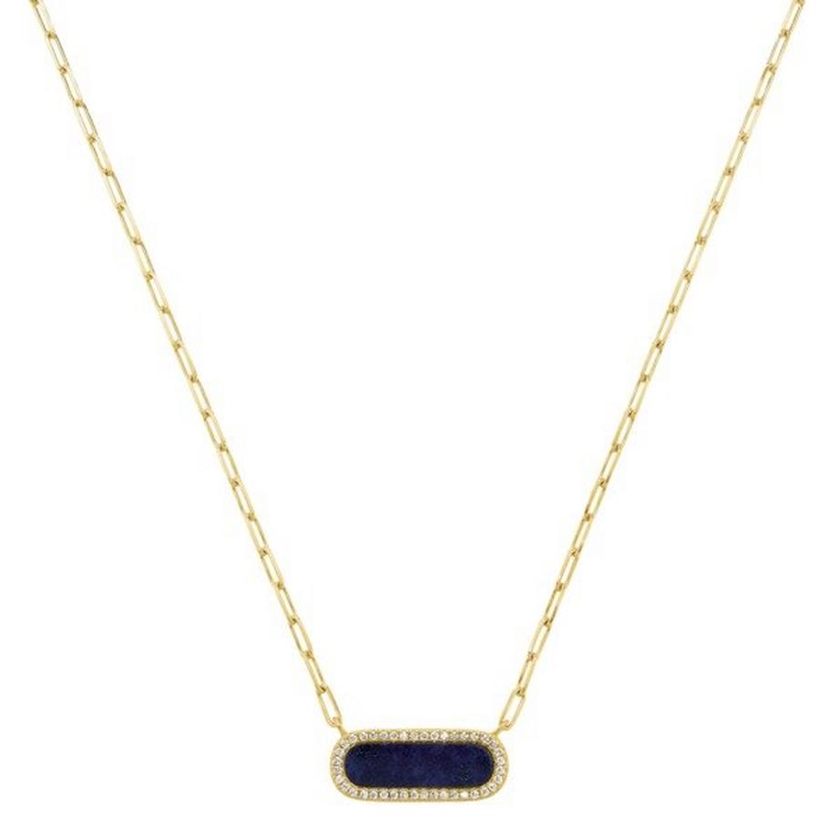 Charles Garnier  Collier argent doré 